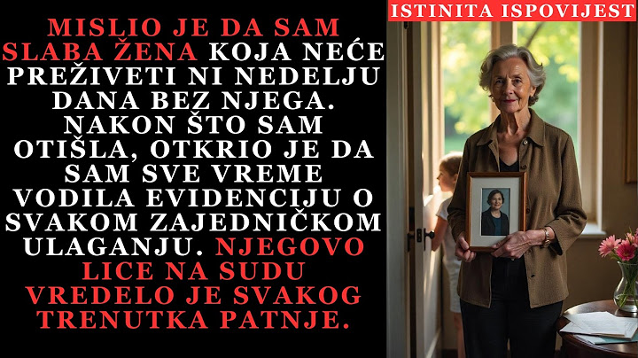 Nakon 20 godina braka, muž me izbacio iz kuće! Evo kako sam mu UZELA SVE