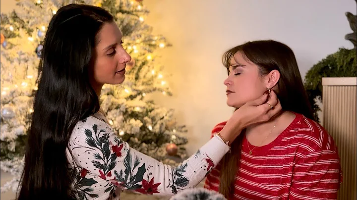 Real Person Christmas ASMR 🎄 Hair Play, Face Brushing, Back Scratches & Soft Whispers