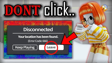 Most DANGEROUS ERROR CODES in Roblox..