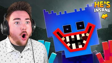 PLAYING THE OFFICIAL HUGGY WUGGY MINECRAFT GAME…