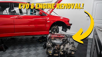 Building a 600HP Evo 8 From Scratch (Episode 1: Engine Removal)