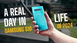 Samsung Galaxy S10 in 2024! - A Real Day in Life