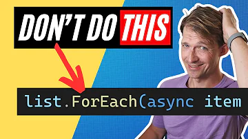 Stop Using .ForEach with await! Here’s the Right Way in C# 💻