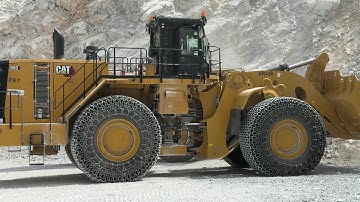 Brand New Cat 992 Wheel Loader & Cat 777 Dumpers In Action!! Interkat SA - 4K