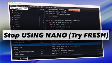 FRESH - YOUR NEW TERMINAL TEXT EDITOR ( IDE ) 👨‍💻