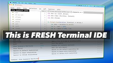 FRESH - YOUR NEW TERMINAL TEXT EDITOR ( IDE ) 👨‍💻