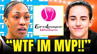 A’ja Wilson GOES NUTS After Caitlin Clark’s EUROPE Contract Breaks WNBA Records! | A'JA IS MAD!!