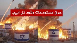عاجل | صواريخ يمنية سرية تُستخدم للمرة الأولى تحرق مستودعات وقود تل ابيب بهجوم غير مسبوق