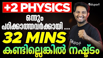 Plus Two Physics Christmas Exam Sure Question | Eduport Plus Two