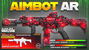 the *NEW* #1 BEST AR META LOADOUT for BO7 WARZONE RIGHT NOW! (Best Sniper Support Assault Rifle)