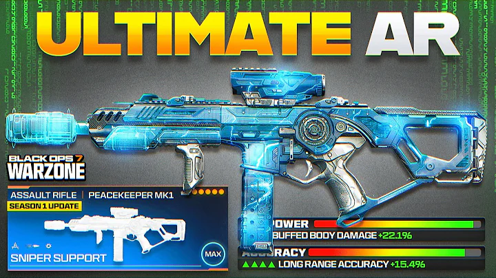 Use this *NEW* #1 BEST AR META LOADOUT in BO7 WARZONE! (Best Peacekeeper MK1 Class for COD WZ)