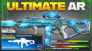 Use this *NEW* #1 BEST AR META LOADOUT in BO7 WARZONE! (Best Peacekeeper MK1 Class for COD WZ)