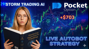 ​✨​Pocket Option Trading with Storms Signal Bot | Binary Option AI Live Trading ⭐