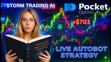 ​✨​Pocket Option Trading with Storms Signal Bot | Binary Option AI Live Trading ⭐