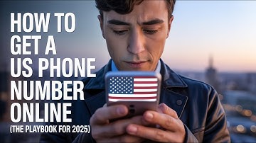 How to Get a US Phone Number Online (The Playbook for 2025) 🇺🇸