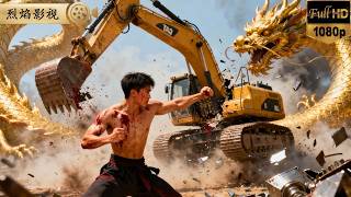 挖機突襲,我以肉身硬扛,反手一拳打穿駕駛室!一個電話,十萬將士奔來,當場嚇癱幕後黑手! #逆襲復仇 #反轉 #短劇 #男頻 #shorts #kungfu #爽劇 #熱門短劇 #逆襲 #復仇 #打臉