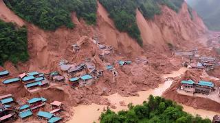 Terrifying Landslide Destroys Everything in China—Exclusive Footage