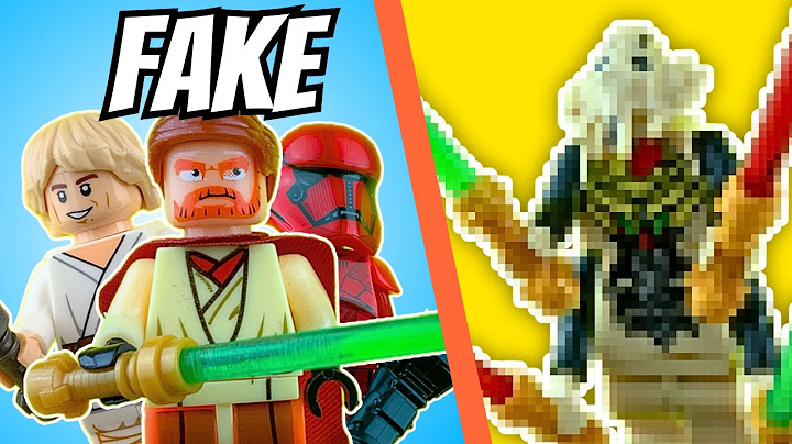 The WORST Fake Lego Star Wars Minifigure EVER