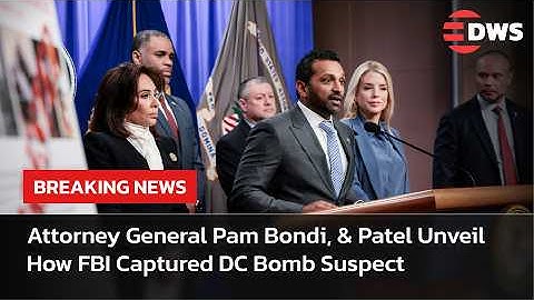 EXCLUSIVE Q&A: Pam Bondi & FBI Director Kash Patel Reveal Key Pipe Bomb Arrest Details | AC14