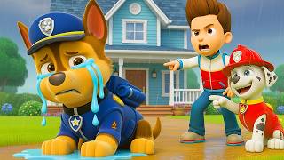 Chase Run Away From Home - Very Sad Story.! | Paw Patrol Ultimate Rescue.