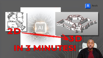 A.I. Turned This Plan Into 3D! (WiseBIM Revit Plugin Overview)