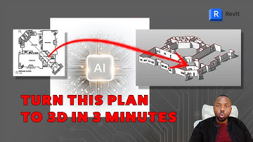 A.I. Turned This Plan Into 3D! (WiseBIM Revit Plugin Overview)