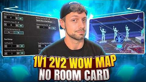 How To Make  2v2 1v1 1v2 Wow Map Without Room Card  |  1v1 2v2 Start Without Room Card Map - English
