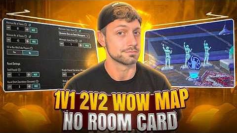 How To Make  2v2 1v1 1v2 Wow Map Without Room Card  |  1v1 2v2 Start Without Room Card Map - English
