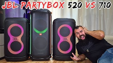 JBL Partybox 520 VS JBL Partybox 710 Who