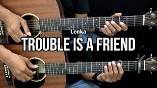 Trouble is a Friend - Lenka | EASY Guitar Tutorial - Guitar Lessons