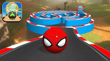 Sky Rolling Ball 3D Gameplay Speedrun iOS Android Level 312