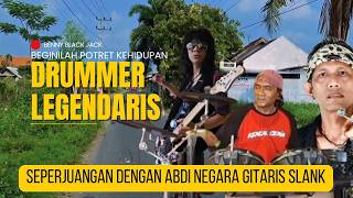 Kehidupan Drummer Legendaris Benny Black Jack | Kisah Perjalanan Bersama ABDI SLANK dan CATUR ARUM