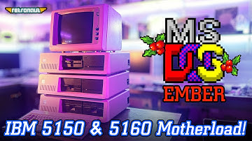 Powering Up Peril: Restoring Classic IBM 5150 & 5160 PCs