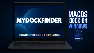MyDockFinder - Оболочка MacOS для Windows 11 | How to get New MacOs Dock on Windows 11