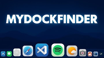 MyDockFinder - macOS Shell for Windows 11 | How to get the New macOS Dock on Windows 11