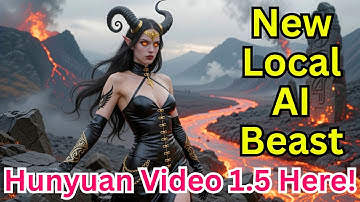 Hanyuan Video 1.5 In ComfyUI - Day One You Have 1080p Locally!