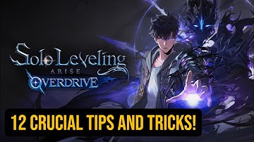 12 Tips and Tricks for Solo Leveling Arise Overdrive!