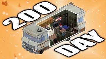 I Survived 200 Days As a RV NOMAD In Build 42