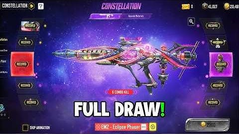 I Bought the FULL Constellation Draw! Mythic EM2 Eclipse Phaser UNLOCKED