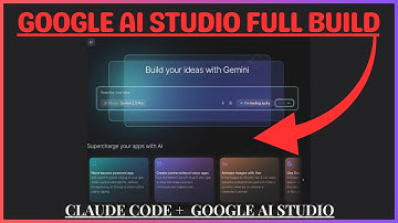 Google AI Studio Complete Guide: Idea To FULL APP in 20 minutes