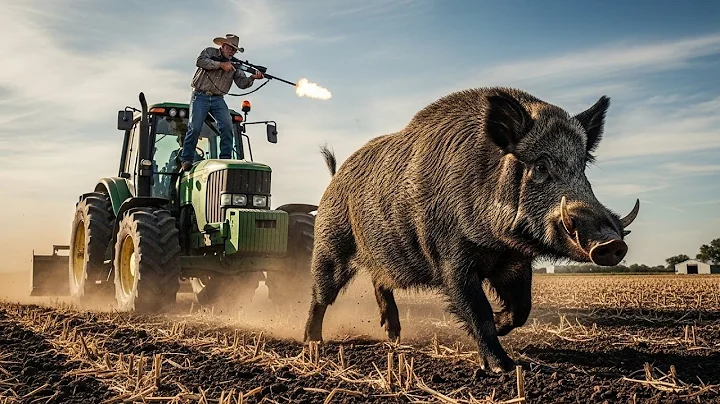 100 Best Giant Wild Boar Hunts in Texas – Farmers Battling Massive Feral Hog Invasion!