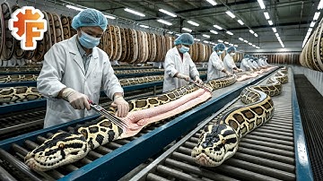 How Snake Skin Is Turned Into Luxury Leather Jackets (Inside the Factory!)