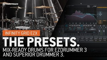 Infinity Grid EZX – The Presets | Mix-Ready Drums for EZdrummer 3 and Superior Drummer 3