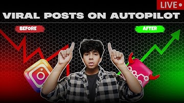 I Built a Viral Instagram Post Machine (n8n + Nanobanana)