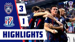 [4K] JDT 🇲🇾 VS 🇨🇳 SHANGHAI SHENHUA 