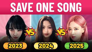 K-POP SONG BATTLE 💥 Which Era Will You Save? 2023, 2024, or 2025! | Kpop Quiz