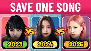K-POP SONG BATTLE 💥 Which Era Will You Save? 2023, 2024, or 2025! | Kpop Quiz