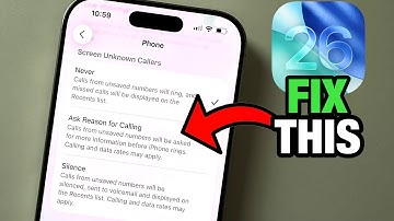 iPhone: Call Screening iOS 26 NOT Working/Showing SOLVED ✅ (100% SUCCESS)