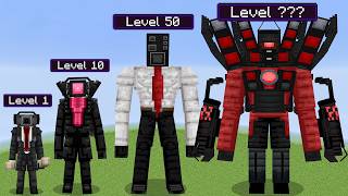 Every Skibidi SPEAKERMAN Evolution vs Random Mobs! in Minecraft!