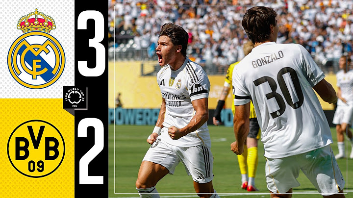 HIGHLIGHTS | Real Madrid 3-2 Borussia | FIFA Club World Cup